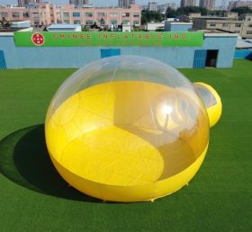 Tent1-5046O Желтая надувная пузырьковая палатка