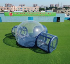Tent1-5048C Тёмно-синяя надувная пузырьковая палатка
