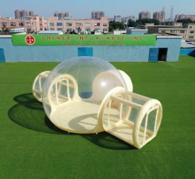 Tent1-5048J Надувная Пузырчатая Палатка Пастельно-Жёлтая