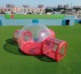 Tent1-5048M Красная надувная пузырчатая палатка