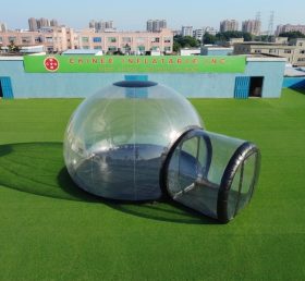 Tent1-5044A Черная надувная пузырьковая палатка