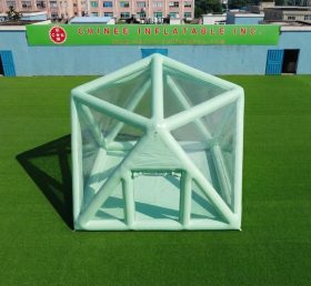 Tent1-5040H светло-зелёный надувной каркасный пузырчатый шатёр