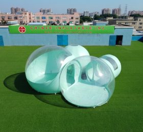 Tent1-5042H надувная палатка-пузырь мятно-зелёного цвета