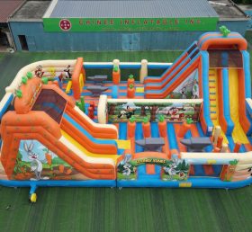 GF3-609 Батутный парк в стиле Looney Tunes