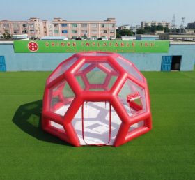 Tent1-5010N Красный Надувной Пузырьковый Дом