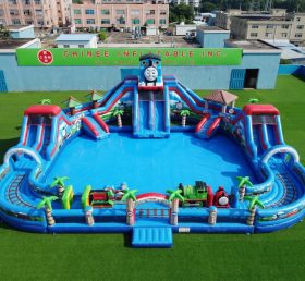 Pool3-843 Бассейн-водный парк с тематикой Томаса и его друзей