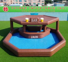 Pool4-008 Надувной бассейн с баром
