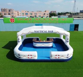 Pool4-023 надувной бассейн с баром