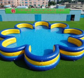 Pool4-028 Надувной бассейн неправильной формы