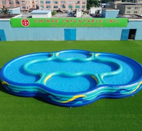 Pool4-035 Надувной бассейн неправильной формы
