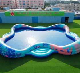 Pool4-044 Надувной бассейн неправильной формы