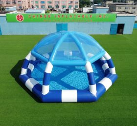 Pool4-066 Надувной бассейн с навесом