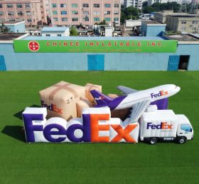 S4-2032 Надувная рекламная вывеска FedEx