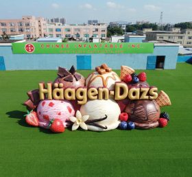 S4-2052 Надувная рекламная вывеска Häagen-Dazs
