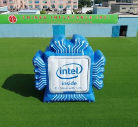 S4-2055 надувная рекламная вывеска Intel