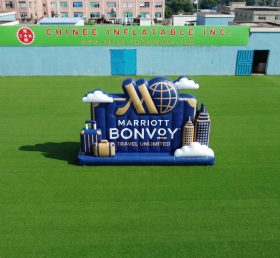 S4-2074 надувная рекламная вывеска Marriott Bonvoy