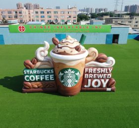 S4-2121 надувная рекламная вывеска Starbucks