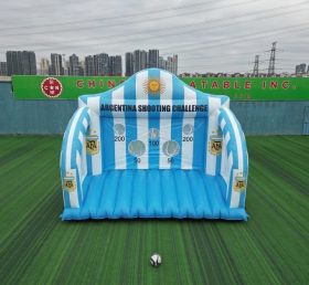 T11-7024 Игровая площадка в стиле сборной Аргентины надувные футбольные ворота для бросков