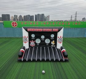 T11-7118 Надувная игра «Футбольные броски» в стиле «Коринтианс»