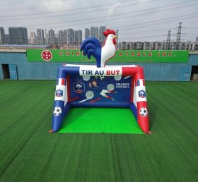 T11-7139 Надувная игра в футбол с целью в тематике сборной Франции