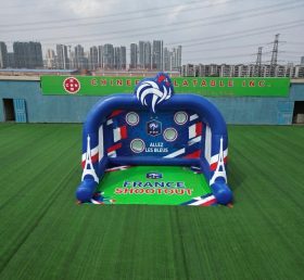 T11-7140 Надувная игра «Футбольные броски» в стиле сборной Франции