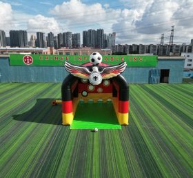 T11-7161 Игровой аттракцион с надувными воротами для футбольных ударов в стиле сборной Германии