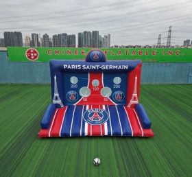 T11-7221 Надувная игра «Футбольные броски» в стиле Пари Сен-Жермен