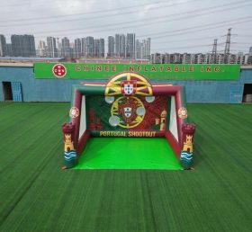 T11-7223 Надувная игра в футбол с мишенью в стиле национальной сборной Португалии