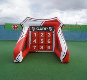 T11-7246 Игровой аттракцион «Футбольные ворота» в стиле Ривер Плейт надувной