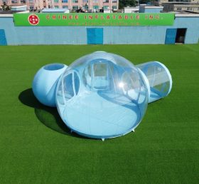 Tent1-5062 Небесно-голубая надувная пузырчатая палатка