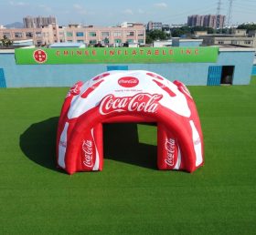 Tent1-7111 надувная палатка с рекламой Coca Cola