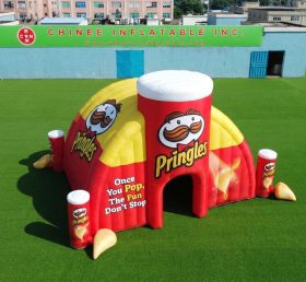 Tent1-7139 Рекламная надувная палатка Pringles