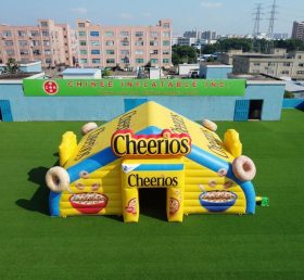 Tent1-7157 рекламная надувная кубическая палатка Cheerios