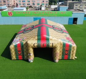Tent1-7166 Рекламная надувная кубическая палатка Gucci