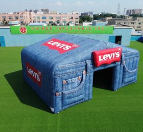 Tent1-7179 Рекламная надувная кубическая палатка Levi's
