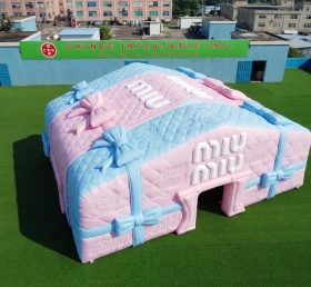 Tent1-7184 Рекламная надувная кубическая палатка Miu Miu