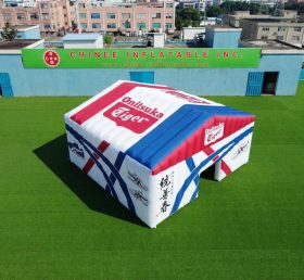 Tent1-7187 рекламная надувная кубическая палатка Onitsuka Tiger