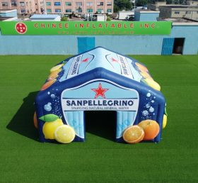 Tent1-7192 рекламная надувная кубическая палатка San Pellegrino