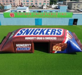 Tent1-7194 рекламная надувная кубическая палатка Snickers
