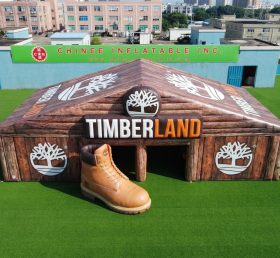 Tent1-7196 Рекламная надувная кубическая палатка Timberland