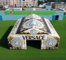 Tent1-7199 надувной кубический шатёр Versace для рекламы