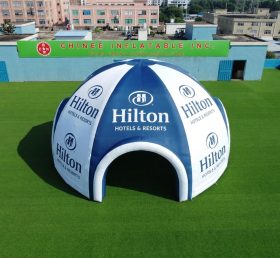 Tent1-7215 рекламный надувной купол Hilton