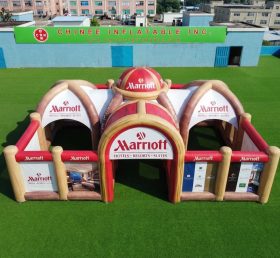 Tent1-7264 Рекламная надувная палатка Marriott