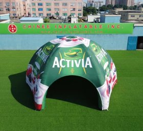 Tent1-7292 Activia Рекламная надувная паукообразная палатка
