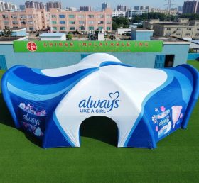 Tent1-7294 Всегда рекламный надувной паукообразный шатер