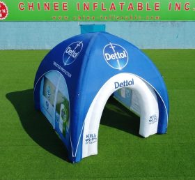 Tent1-7305 рекламная надувная паукообразная палатка Dettol