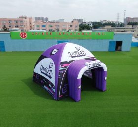Tent1-7357 Рекламная на Twitch надувная паукообразная палатка