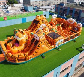 GF3-1011 Надувная игровая площадка в стиле Гарфилда