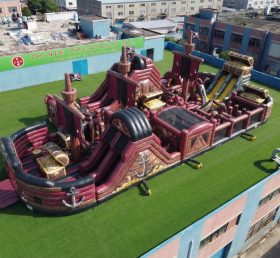 GF3-1024 надувная игровая площадка в пиратском стиле
