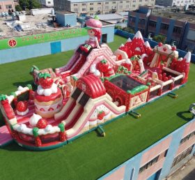 GF3-1036 Надувная игровая площадка в стиле «Клубничный торт»